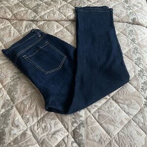 Gloria Vanderbilt Women's Dark Blue Straight Leg Jeans